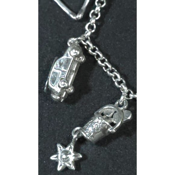 Vintage Brighton Charm Bracelet with Unique Travel & Nautical-Themed Charms - Picture 8 of 9